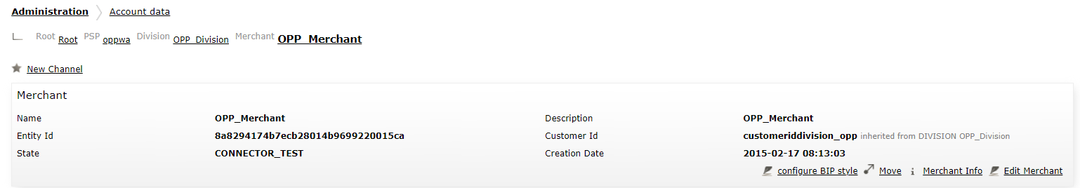 Adobe Commerce Cloud: Credentials from the Open Payment Platform
